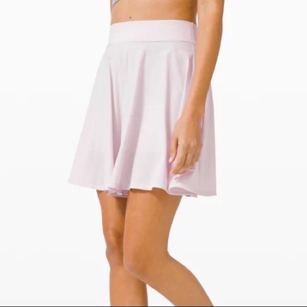 Lululemon Inner Current Short 4” (flowy like a skirt!)